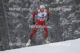 14.12.2012, Pokljuka, Slovenia (SLO): Elise Ringen (NOR), Fischer, Rottefella, Odlo - IBU world cup biathlon, sprint women, Pokljuka (SLO). www.nordicfocus.com. © Manzoni/NordicFocus. Every downloaded picture is fee-liable.
