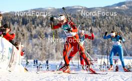 18.11.2012, Beitostoelen, Norway (NOR): Marie Hov (NOR)  - Beitosprinten Biathlon, mass women, Beitostoelen (NOR). www.nordicfocus.com. © Laiho/NordicFocus. Every downloaded picture is fee-liable.