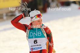 18.11.2012, Beitostoelen, Norway (NOR):  Tiril Eckhoff (NOR), Fischer, Swix, Rottefella, Odlo - Beitosprinten Biathlon, mass women, Beitostoelen (NOR). www.nordicfocus.com. © Laiho/NordicFocus. Every downloaded picture is fee-liable.