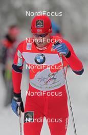 03.01.2012, Cortina-Toblach, Italy (ITA): Petter Northug (NOR), Fischer, Rottefella, Alpina, Ski Go, Swix   - FIS world cup cross-country, tour de ski, 5km men, Cortina-Toblach (ITA). www.nordicfocus.com. © Hemmersbach/NordicFocus. Every downloaded picture is fee-liable.