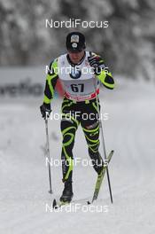 03.01.2012, Cortina-Toblach, Italy (ITA): Maurice Manificat (FRA), Fischer, Swix, One Way  - FIS world cup cross-country, tour de ski, 5km men, Cortina-Toblach (ITA). www.nordicfocus.com. © Hemmersbach/NordicFocus. Every downloaded picture is fee-liable.