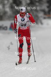 03.01.2012, Cortina-Toblach, Italy (ITA): Niklas Dyrhaug (NOR), Fischer, Rottefella, Alpina, Swix  - FIS world cup cross-country, tour de ski, 5km men, Cortina-Toblach (ITA). www.nordicfocus.com. © Hemmersbach/NordicFocus. Every downloaded picture is fee-liable.