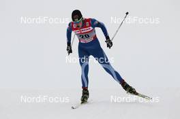 04.01.2012, Cortina-Toblach, Italy (ITA): Anne Kylloenen (FIN), Fischer, Swix, Craft, Rottefella  - FIS world cup cross-country, tour de ski, individual sprint, Cortina-Toblach (ITA). www.nordicfocus.com. © Hemmersbach/NordicFocus. Every downloaded picture is fee-liable.