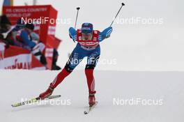 04.01.2012, Cortina-Toblach, Italy (ITA): Natalia Korosteleva (RUS), Fischer, Alpina, Rottefella, Swix, adidas  - FIS world cup cross-country, tour de ski, individual sprint, Cortina-Toblach (ITA). www.nordicfocus.com. © Hemmersbach/NordicFocus. Every downloaded picture is fee-liable.