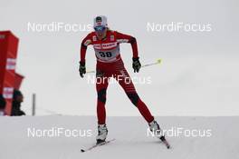 04.01.2012, Cortina-Toblach, Italy (ITA): Kristin Stoermer Steira (NOR), Madshus, Salomon, One Way, Swix  - FIS world cup cross-country, tour de ski, individual sprint, Cortina-Toblach (ITA). www.nordicfocus.com. © Hemmersbach/NordicFocus. Every downloaded picture is fee-liable.
