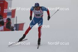 04.01.2012, Cortina-Toblach, Italy (ITA): Alexander Legkov (RUS), Rossignol, Rottefella, Swix, adidas  - FIS world cup cross-country, tour de ski, individual sprint, Cortina-Toblach (ITA). www.nordicfocus.com. © Hemmersbach/NordicFocus. Every downloaded picture is fee-liable.
