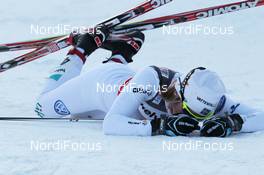 07.01.2012, Val di Fiemme, Italy (ITA): Lisa Larsen (SWE), Atomic, Swix, Craft  - FIS world cup cross-country, tour de ski, mass women, Val di Fiemme (ITA). www.nordicfocus.com. © Hemmersbach/NordicFocus. Every downloaded picture is fee-liable.