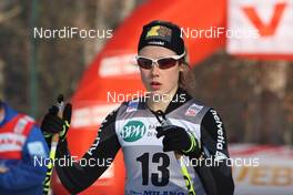 14.01.2012, Milano, Italy (ITA): Laurien van der Graaf (SUI), Odlo, One Way, Rossignol, Rottefella  - FIS world cup cross-country, individual sprint, Milano (ITA). www.nordicfocus.com. © Hemmersbach/NordicFocus. Every downloaded picture is fee-liable.