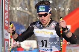 14.01.2012, Milano, Italy (ITA): Josef Wenzl (GER), Fischer, Rottefella, Leki, Adidas  - FIS world cup cross-country, individual sprint, Milano (ITA). www.nordicfocus.com. © Hemmersbach/NordicFocus. Every downloaded picture is fee-liable.