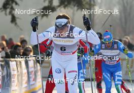 14.01.2012, Milano, Italy (ITA): group, in front Teodor Peterson (SWE), Rossignol, Alpina, One Way, Craft  - FIS world cup cross-country, individual sprint, Milano (ITA). www.nordicfocus.com. © Hemmersbach/NordicFocus. Every downloaded picture is fee-liable.