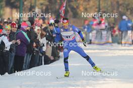 14.01.2012, Milano, Italy (ITA): Dusan Kozisek (CZE), Fischer, Salomon, Botas, One Way, Swix  - FIS world cup cross-country, individual sprint, Milano (ITA). www.nordicfocus.com. © Hemmersbach/NordicFocus. Every downloaded picture is fee-liable.