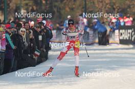14.01.2012, Milano, Italy (ITA): Len Valjas (CAN), Fischer, Rottefella, Alpina, Swix, One Way  - FIS world cup cross-country, individual sprint, Milano (ITA). www.nordicfocus.com. © Hemmersbach/NordicFocus. Every downloaded picture is fee-liable.