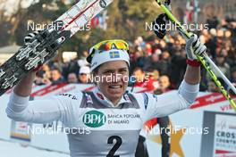 14.01.2012, Milano, Italy (ITA): todays winner Ida Ingemarsdotter (SWE), Rossignol, Rottefella, Craft  - FIS world cup cross-country, individual sprint, Milano (ITA). www.nordicfocus.com. © Hemmersbach/NordicFocus. Every downloaded picture is fee-liable.