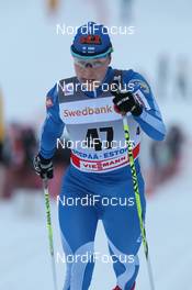 22.01.2012, Otepaeae, Estland (EST): Aino Kaisa Saarinen (FIN), Rossignol, Rottefella, Alpina, One Way, Craft  - FIS world cup cross-country, 10km women, Otepaeae (EST). www.nordicfocus.com. © Hemmersbach/NordicFocus. Every downloaded picture is fee-liable.