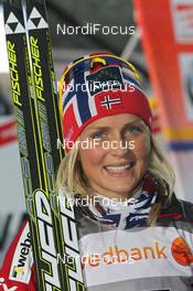 22.01.2012, Otepaeae, Estland (EST): 3rd Therese Johaug (NOR), Fischer, Salomon, Swix  - FIS world cup cross-country, 10km women, Otepaeae (EST). www.nordicfocus.com. © Hemmersbach/NordicFocus. Every downloaded picture is fee-liable.