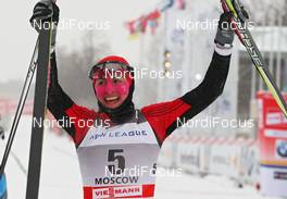 02.02.2012, Moscow, Russia (RUS): Justyna Kowalczyk (POL), Fischer, Rottefella, Swix  - FIS world cup cross-country, individual sprint, Moscow (RUS). www.nordicfocus.com. © Hemmersbach/NordicFocus. Every downloaded picture is fee-liable.