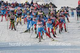 04.02.2012, Rybinsk, Russia (RUS): group, in front Anton Shagatin (RUS), Fischer, Salomon, Swix, Adidas  - FIS world cup cross-country, mass men, Rybinsk (RUS). www.nordicfocus.com. © Hemmersbach/NordicFocus. Every downloaded picture is fee-liable.