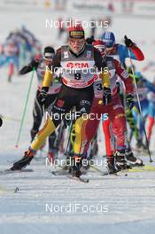 04.02.2012, Rybinsk, Russia (RUS): group, in front Jens Filbrich (GER), Rossignol, Rottefella, One Way, adidas  - FIS world cup cross-country, mass men, Rybinsk (RUS). www.nordicfocus.com. © Hemmersbach/NordicFocus. Every downloaded picture is fee-liable.