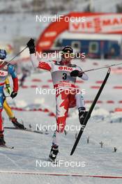 04.02.2012, Rybinsk, Russia (RUS): todays winner Devon Kershaw (CAN), Fischer, Salomon, Swix, One Way  - FIS world cup cross-country, mass men, Rybinsk (RUS). www.nordicfocus.com. © Hemmersbach/NordicFocus. Every downloaded picture is fee-liable.