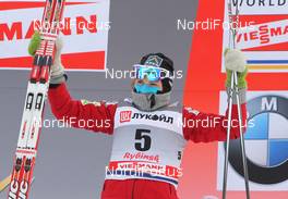 04.02.2012, Rybinsk, Russia (RUS): 3rd Marthe Kristoffersen (NOR), Atomic, Salomon, Swix  - FIS world cup cross-country, mass women, Rybinsk (RUS). www.nordicfocus.com. © Hemmersbach/NordicFocus. Every downloaded picture is fee-liable.