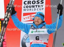 05.02.2012, Rybinsk, Russia (RUS): 2nd Ilia Chernousov (RUS), Rossignol, Rottefella, Swix, adidas  - FIS world cup cross-country, skiathlon men, Rybinsk (RUS). www.nordicfocus.com. © Hemmersbach/NordicFocus. Every downloaded picture is fee-liable.