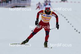 05.02.2012, Rybinsk, Russia (RUS): Marit Bjoergen (NOR), Fischer, Rottefella, Swix  - FIS world cup cross-country, skiathlon women, Rybinsk (RUS). www.nordicfocus.com. © Hemmersbach/NordicFocus. Every downloaded picture is fee-liable.