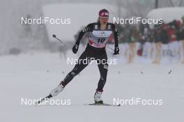 17.02.2012, Szklarska Poreba, Poland (POL): Jessica Diggins (USA), Salomon, Swix  - FIS world cup cross-country, individual sprint, Szklarska Poreba (POL). www.nordicfocus.com. © Hemmersbach/NordicFocus. Every downloaded picture is fee-liable.