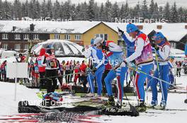 16.02.2012, Szklarska Poreba, Poland (POL): ski testing of Team Italy - FIS world cup cross-country, training, Szklarska Poreba (POL). www.nordicfocus.com. © Hemmersbach/NordicFocus. Every downloaded picture is fee-liable.