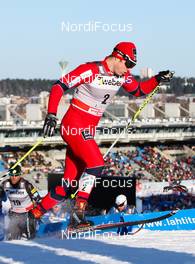 04.03.2012, Lahti, Finland (FIN):  Kent Ove Clausen (NOR), Rossignol, Swix, Rottefella - FIS world cup cross-country, individual sprint, Lahti (FIN). www.nordicfocus.com. Â© Laiho/NordicFocus. Every downloaded picture is fee-liable.