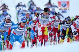 03.03.2012, Lahti, Finland (FIN):  Alex Harvey (CAN), Fischer, Swix, Salomon, One Way - FIS world cup cross-country, skiathlon men, Lahti (FIN). www.nordicfocus.com. Â© Laiho/NordicFocus. Every downloaded picture is fee-liable.