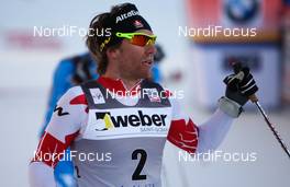 03.03.2012, Lahti, Finland (FIN): Devon Kershaw (CAN), Fischer, Swix, Salomon, One Way  - FIS world cup cross-country, skiathlon men, Lahti (FIN). www.nordicfocus.com. Â© Laiho/NordicFocus. Every downloaded picture is fee-liable.