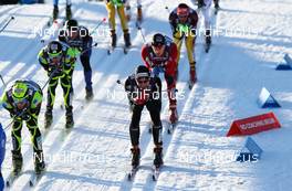 03.03.2012, Lahti, Finland (FIN):  Toni Livers (SUI), Rossignol, Swix, Rottefella, Odlo - FIS world cup cross-country, skiathlon men, Lahti (FIN). www.nordicfocus.com. Â© Laiho/NordicFocus. Every downloaded picture is fee-liable.
