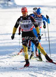 03.03.2012, Lahti, Finland (FIN): Axel Teichmann (GER), Madshus, Swix, Rottefella, Adidas  - FIS world cup cross-country, skiathlon men, Lahti (FIN). www.nordicfocus.com. Â© Laiho/NordicFocus. Every downloaded picture is fee-liable.