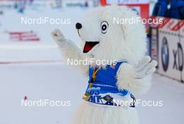 03.03.2012, Lahti, Finland (FIN):  the mascot - FIS world cup cross-country, skiathlon men, Lahti (FIN). www.nordicfocus.com. Â© Laiho/NordicFocus. Every downloaded picture is fee-liable.