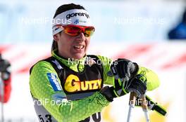 03.03.2012, Lahti, Finland (FIN): Barbara Jezersek (SLO), Atomic, One Way  - FIS world cup cross-country, skiathlon women, Lahti (FIN). www.nordicfocus.com. Â© Laiho/NordicFocus. Every downloaded picture is fee-liable.