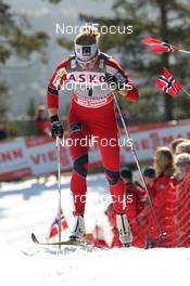 11.03.2012, Oslo, Norway (NOR): Astrid Uhrenholdt Jacobsen (NOR), Fischer, Rottefella, Swix  - FIS world cup cross-country, mass women, Oslo (NOR). www.nordicfocus.com. © Hemmersbach/NordicFocus. Every downloaded picture is fee-liable.