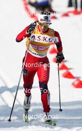 11.03.2012, Oslo, Norway (NOR): Marit Bjoergen (NOR), Fischer, Rottefella, Swix  - FIS world cup cross-country, mass women, Oslo (NOR). www.nordicfocus.com. © Hemmersbach/NordicFocus. Every downloaded picture is fee-liable.