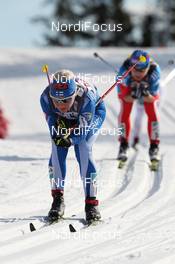 11.03.2012, Oslo, Norway (NOR): Riitta Liisa Roponen (FIN), Atomic, Salomon, Leki   - FIS world cup cross-country, mass women, Oslo (NOR). www.nordicfocus.com. © Hemmersbach/NordicFocus. Every downloaded picture is fee-liable.