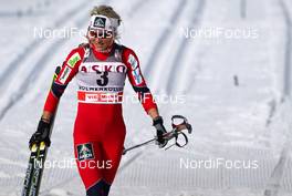 11.03.2012, Oslo, Norway (NOR): Therese Johaug (NOR), Fischer, Swix, Salomon  - FIS world cup cross-country, 30km mass women, Oslo (NOR). www.nordicfocus.com.Â© Laiho/NordicFocus. Every downloaded picture is fee-liable.