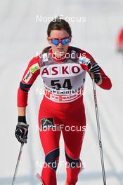 11.03.2012, Oslo, Norway (NOR): Celine Brun-Lie (NOR), Fischer, Rottefella, Alpina, Swix  - FIS world cup cross-country, mass women, Oslo (NOR). www.nordicfocus.com. © Hemmersbach/NordicFocus. Every downloaded picture is fee-liable.
