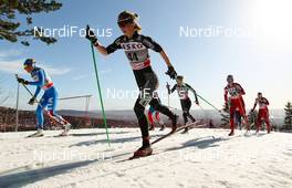 11.03.2012, Oslo, Norway (NOR):  Silje Oyere Slind (NOR), Atomic, KV+ - FIS world cup cross-country, 30km mass women, Oslo (NOR). www.nordicfocus.com.Â© Laiho/NordicFocus. Every downloaded picture is fee-liable.