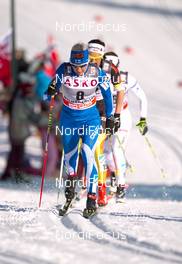 11.03.2012, Oslo, Norway (NOR):  Riitta-Liisa Roponen (FIN), Fischer, Leki, Rottefella, Craft - FIS world cup cross-country, 30km mass women, Oslo (NOR). www.nordicfocus.com.Â© Laiho/NordicFocus. Every downloaded picture is fee-liable.