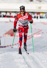 11.03.2012, Oslo, Norway (NOR): Martine Ek Hagen (NOR), Rossignol, KV+, Rottefella, Swix  - FIS world cup cross-country, 30km mass women, Oslo (NOR). www.nordicfocus.com.Â© Laiho/NordicFocus. Every downloaded picture is fee-liable.
