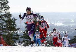 11.03.2012, Oslo, Norway (NOR): Masako Ishida (JPN), Salomon, Swix  - FIS world cup cross-country, 30km mass women, Oslo (NOR). www.nordicfocus.com.Â© Laiho/NordicFocus. Every downloaded picture is fee-liable.