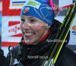 14.03.2012, Stockholm, Sweden (SWE): Kikkan Randall (USA), Fischer, Salomon, Swix  - FIS world cup cross-country, individual sprint, Stockholm (SWE). www.nordicfocus.com. © Hemmersbach/NordicFocus. Every downloaded picture is fee-liable.