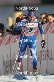 14.03.2012, Stockholm, Sweden (SWE): Krista Lahteenmaki (FIN), Madshus, Craft, Rottefella  - FIS world cup cross-country, individual sprint, Stockholm (SWE). www.nordicfocus.com. © Hemmersbach/NordicFocus. Every downloaded picture is fee-liable.