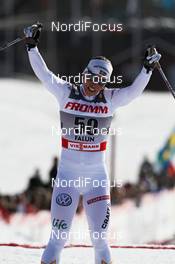 16.03.2012, Falun, Sweden (SWE): Charlotte Kalla (SWE), Fischer, Salomon, Swix, Craft  - FIS world cup cross-country, 2,5km women, Falun (SWE). www.nordicfocus.com. © Hemmersbach/NordicFocus. Every downloaded picture is fee-liable.