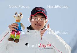 17.01.2012, Innsbruck, Austria (AUT): 2nd Kentaro Ishikawa (JAP) - 1st Winter Youth Olympic Games 2012, Innsbruck (AUT). www.nordicfocus.com. © Hemmersbach/NordicFocus. Every downloaded picture is fee-liable.