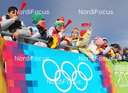17.01.2012, Innsbruck, Austria (AUT): spectators - 1st Winter Youth Olympic Games 2012, Innsbruck (AUT). www.nordicfocus.com. © Hemmersbach/NordicFocus. Every downloaded picture is fee-liable.
