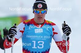 17.01.2012, Innsbruck, Austria (AUT): Matthew Saurette (CAN) - 1st Winter Youth Olympic Games 2012, Innsbruck (AUT). www.nordicfocus.com. © Hemmersbach/NordicFocus. Every downloaded picture is fee-liable.